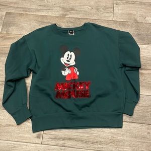 Mickey Mouse Hunter green Sweater
